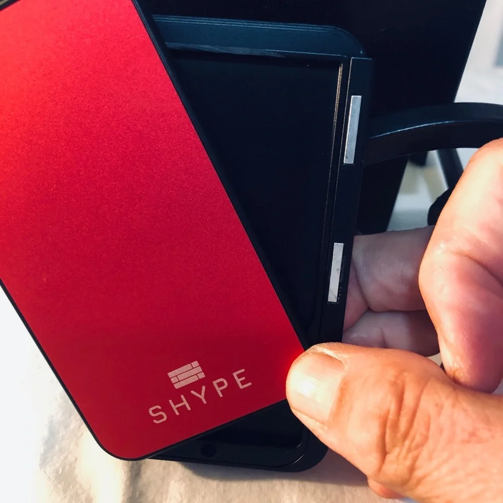 Shype Red Money Clip Card Holder